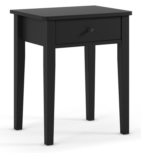 Comodino nero opaco Bart – Marckeric
