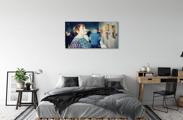 Quadro su tela Le persone 100x50 cm