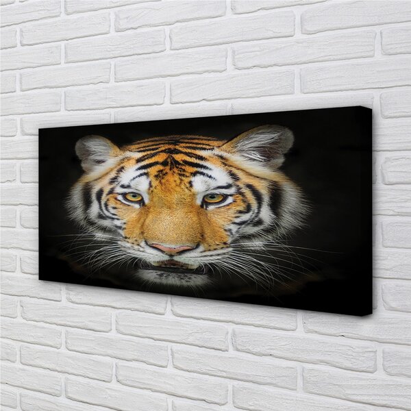 Quadro su tela Tigre 100x50 cm