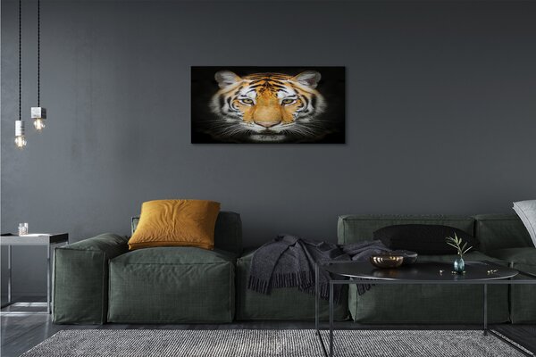 Quadro su tela Tigre 100x50 cm