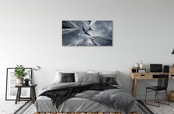 Quadro stampa su tela Cubbie Aircraft Heaven 100x50 cm