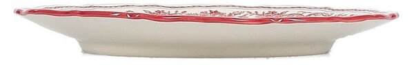Piattino burgundy/avorio ø 15,5 cm Cyril – S|P Collection