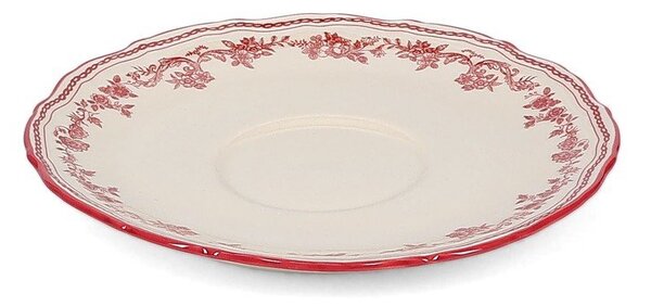 Piattino burgundy/avorio ø 15,5 cm Cyril – S|P Collection