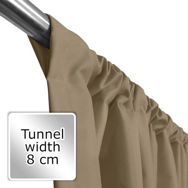 Tenda da giardino sulla terrazza MIG21 beige scuro