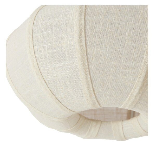 Plafoniera color crema con paralume in tessuto ø 30 cm Zosia – Light & Living
