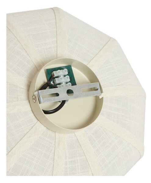 Plafoniera color crema con paralume in tessuto ø 30 cm Zosia – Light & Living