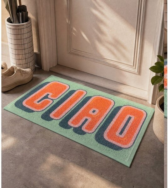 Zerbino in plastica riciclata 40x70 cm Ciao – Artsy Doormats