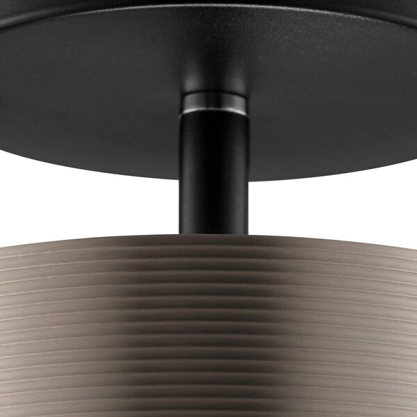 Brilliant Faretto a soffitto LED Axion, dimmerabile, Marrone / Ruggine, Soggiorno / Sala da pranzo, Metallo, Moderno, Plafoniera LED