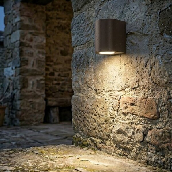 Applique classico lampadari bartalini pord one ec gu10 led ip54 alluminio monoemissione - Lampadari Bartalini Gesso