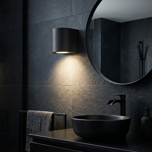 Applique moderno lampadari bartalini pord one gu10 led ip54 alluminio monoemissione - Lampadari Bartalini Gesso