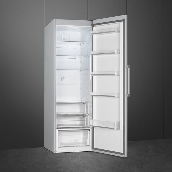 Smeg Frigorifero Monoporta Classe energetica E Capacit 380 Litri No Frost colore Inox - FS18EV3HX