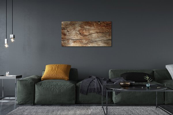 Quadro su tela Barattolo di bordo di legno 100x50 cm