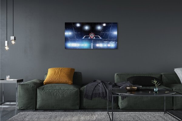 Quadro su tela Cestino delle luci 100x50 cm