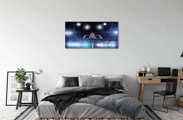Quadro su tela Cestino delle luci 100x50 cm