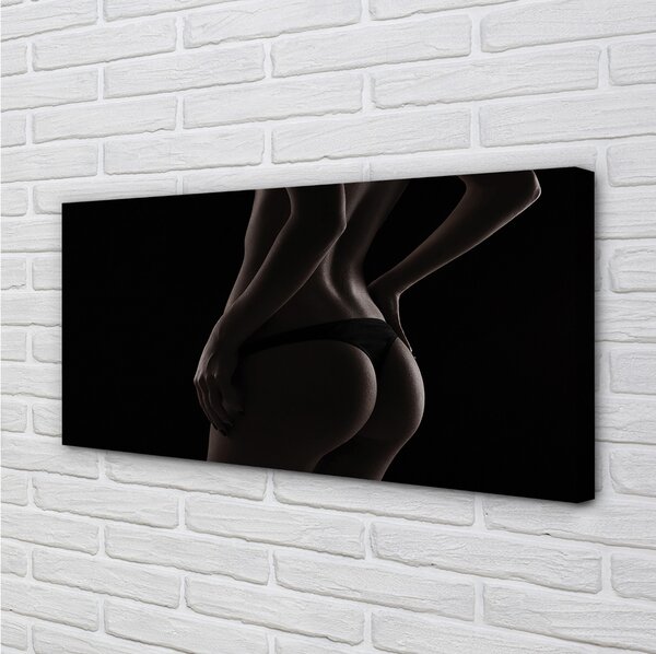 Quadro su tela Corpo femminile 100x50 cm