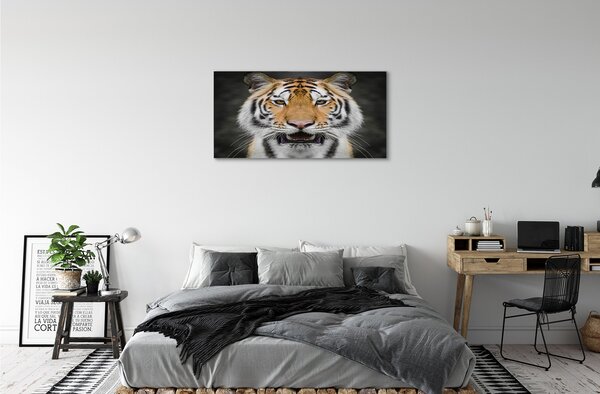 Quadro su tela Tigre 100x50 cm