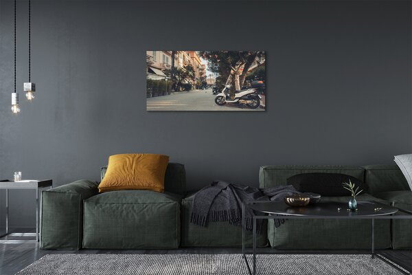 Stampa quadro su tela Palmia Motorcycles City of Summer 100x50 cm