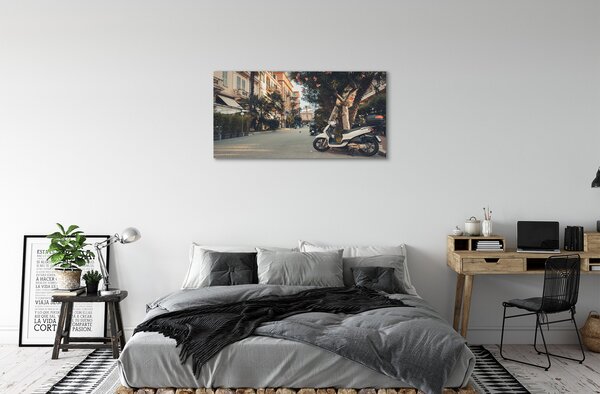 Stampa quadro su tela Palmia Motorcycles City of Summer 100x50 cm