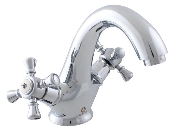Slezák-RAV Miscelatore da lavabo Slezák RAV Morava Retro MK328 Colore: cromo, Dimensione: 3/8''