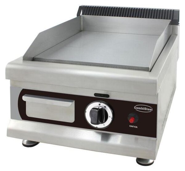Piastra per griglia a gas Combisteel con kit di conversione in acciaio inox incluso