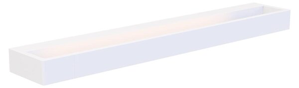Applique LED FLINK bianca 18W, bianco caldo, 1700 lm, alluminio, dimensioni: 4x60x10 cm, IP44, Maxlight