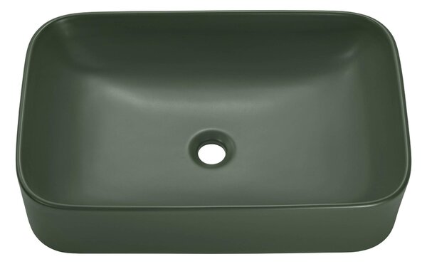 Lavabo da appoggio KAMA verde 60 cm