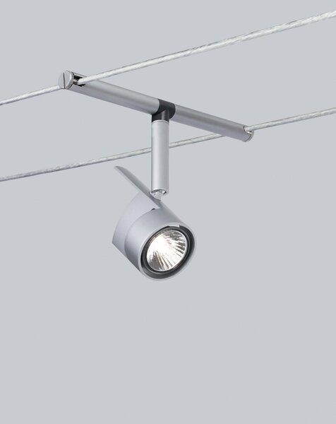 10x Paulmann Spot MiniPower 35W GU4 cromato opaco per sistema a cavo Light&Easy