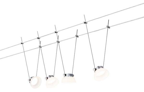 Sistema di cavi SmartHome Paulmann IceLED 4x4W con controllo della luce bianca 50016