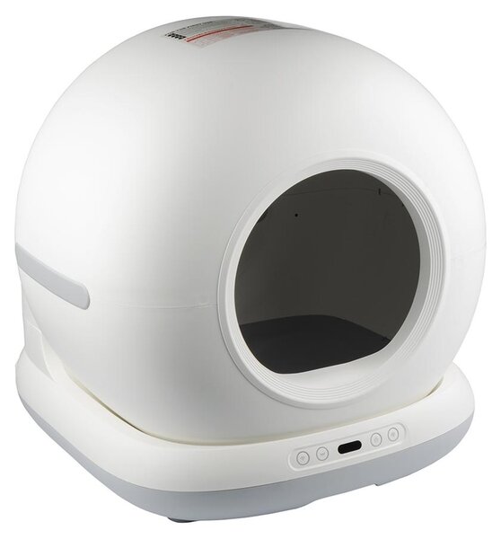 Myers CLB-W1: lettiera intelligente autopulente per gatti con Wi-Fi | Pulizia automatica | 72 l | Controllo tramite app | Bianco