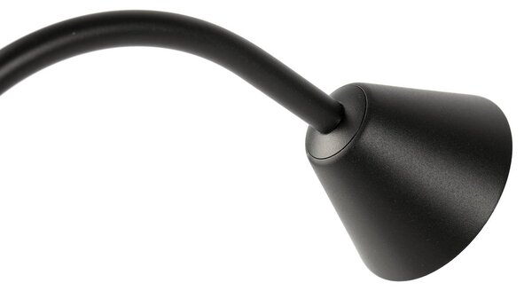 FARO BARCELONA Lampione a LED Lily, altezza 65 cm, nero, acciaio inox, IP65 Lily, Nero, Acciaio Inox, Moderno