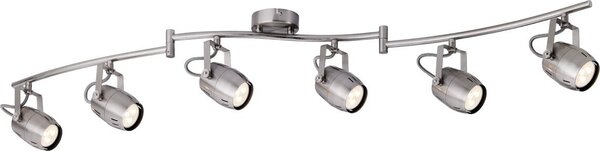 Paulman Faretto Gamma LED 6x3,5W GU10 230V Nichel metallo spazzolato
