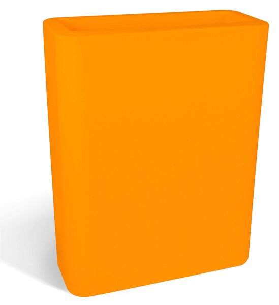 Vaso Porta vaso, h 90 in polietilene Modello BLOG Dimensioni 90x30xh90 cm ideale x l'esterno si pu� piantumare direttamente al suo interno dotato di foro di scolo colore ocra