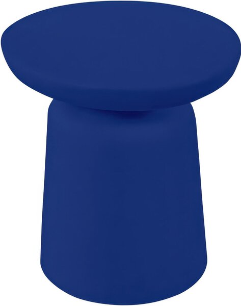 Tavolo, Sgabello Multiuso In Polietilene Modello JOY Dimensioni 38x38x h 40 cm Per arredare al meglio uno spazio in giardino o a bordo piscina uso interno esterno colore Blu