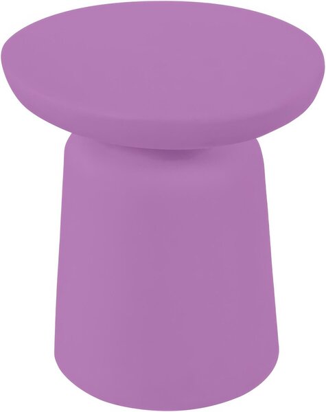 Tavolo, Sgabello Multiuso In Polietilene Modello JOY Dimensioni 38x38x h 40 cm Per arredare al meglio uno spazio in giardino o a bordo piscina uso interno esterno colore Glicine
