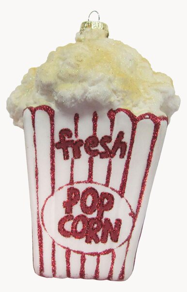 Addobbo per albero di Natale dipinto a mano Popcorn