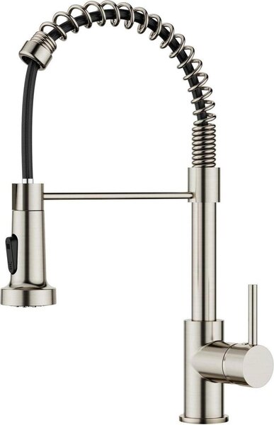 Rubinetto da cucina FORIOUS in acciaio inox con doccetta estraibile