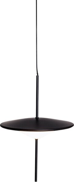 Lampada a sospensione LED CONE nera 12W, bianco caldo 650 lm, metallo, dimensioni: 165x18x18 cm, IP20, Maxlight