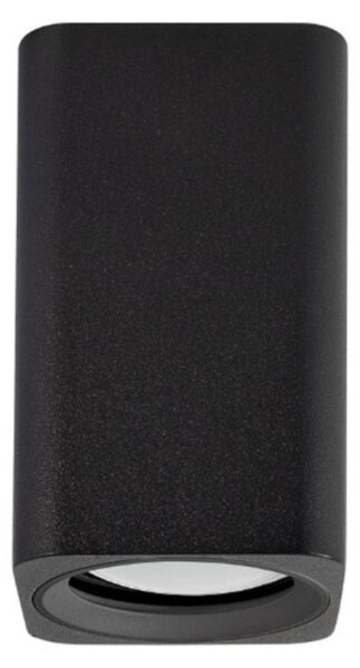 Plafoniera moderna gea led gfa1621 gu10 led alluminio nero - Gea Led