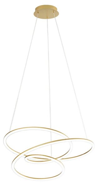 Lampadario classico perenz spira 8150 or lc led dim 3000k 5500lm oro opaco - Perenz