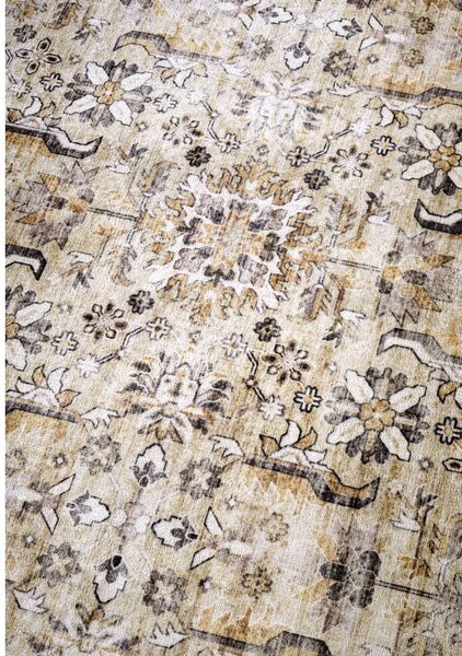 Tappeto beige 80x150 cm Saveh Cream Gold - Elle Decoration
