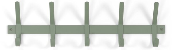 Attaccapanni da parete verde polveroso in metallo 70 cm Dexter – Spinder Design