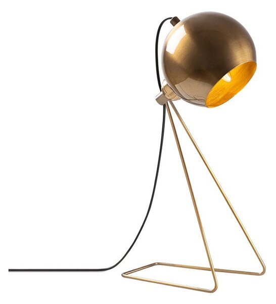 Lampada da tavolo color rame con paralume in metallo (altezza totale 45 cm) Oala – Opviq lights