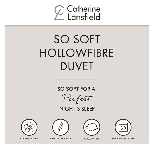Piumino estivo 200x200 cm So Soft Hollowfibre – Catherine Lansfield