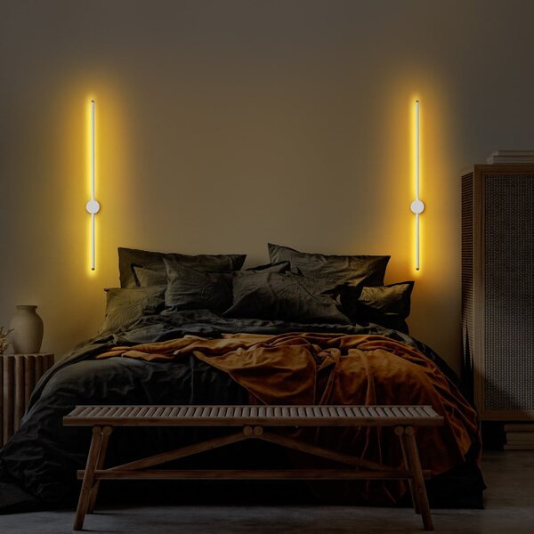 Lampada da parete LED bianca Sword – Opviq lights