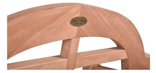 Panchina da giardino in legno di colore naturale Picadilli - Garden Pleasure