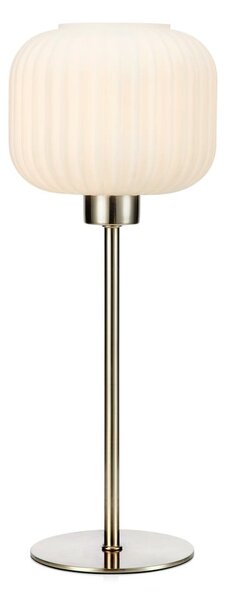 Lampada da tavolo in acciaio oro Sober - Markslöjd