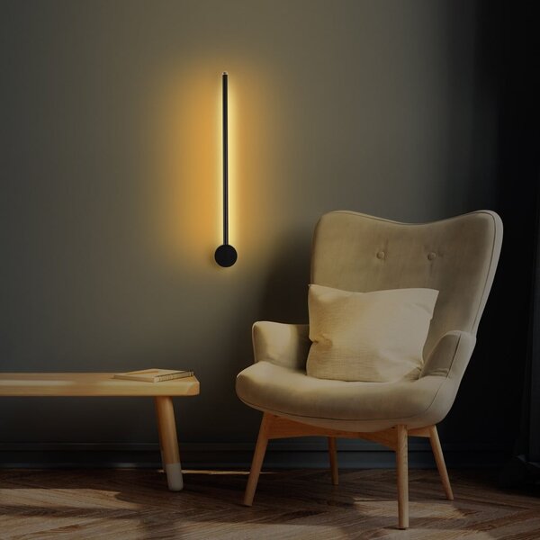 Lampada da parete LED nera Sword – Opviq lights