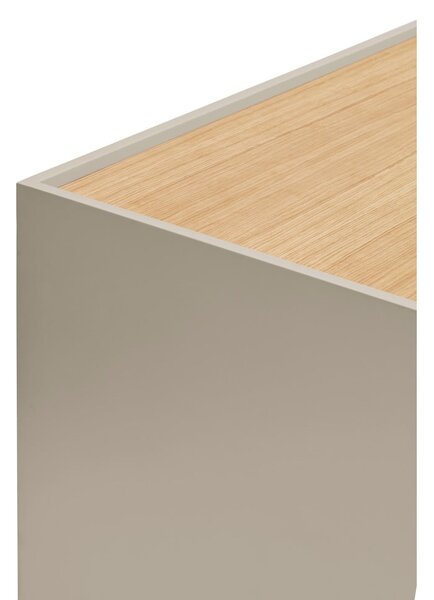 Tavolo TV beige/naturale in rovere 180x45 cm Otto - Teulat