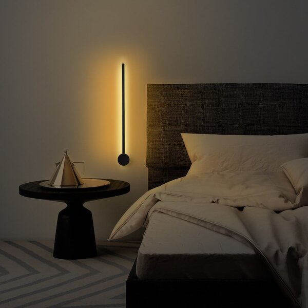 Lampada da parete LED nera Sword – Opviq lights