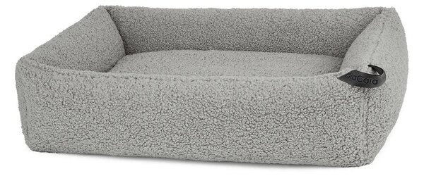 Cuccia per cani grigia in bouclé 71x91 cm Senso Pebble M - MiaCara